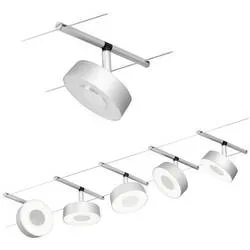 Paulmann WS DC Circle Seil-Komplettsystem Chrom (matt), Chrom