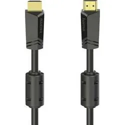 hama 00205009 High Speed HDMI?-Kabel, Stecker - Stecker, 4K, Ethernet, vergoldet, 10,0 m