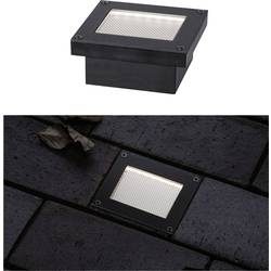 Paulmann 94578 Domenic Solar-Einbauleuchte EEK: A (A - G) 0.1 W Warmweiß Schwarz