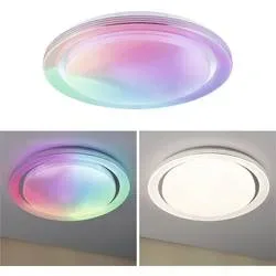 Paulmann 70547 Rainbow LED-Deckenleuchte LED LED 38.50 W Chrom, Weiß