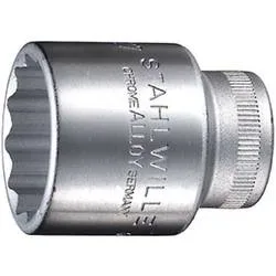 Stahlwille 50 21 03010021 Doppelsechskant Steckschlüsseleinsatz 21 mm 1/2 (12.5 mm)