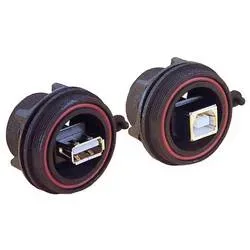 USB connector B TYPE USB CHASSIS BUCC Stecker, Einbau PX0842/B Bulgin Inhalt: 1 St.