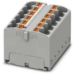 Phoenix Contact 3273812 Verteilerblock Zugfeder Grau 8 St.
