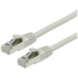 VALUE Patchkabel Cat.6 (Class E) S/FTP (PiMF), LSOH, grau, 1,5 m
