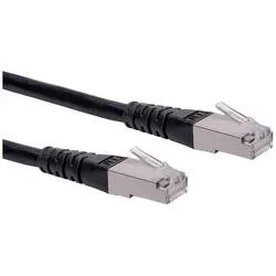 ROLINE Patchkabel Cat.6 (Class E) S/FTP (PiMF), schwarz, 20 m