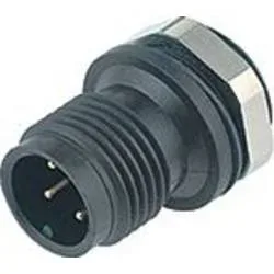 binder 09 0381 81 08-20 Sensor-/Aktor-Steckverbinder, unkonfektioniert M12 Flanschstecker Polzahl Sensoren: 8 1 St.