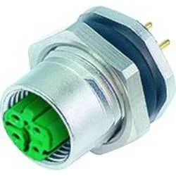 binder 86 0536 1000 00404-20 Sensor-/Aktor-Steckverbinder, unkonfektioniert Buchse, gerade, Flanschbuchse Polzahl