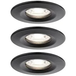 Paulmann 93084 Nova mini LED-Einbauleuchte LED 12 W Schwarz