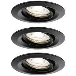 Paulmann 93085 Nova mini LED-Einbauleuchte LED LED fest eingebaut 12 W Schwarz (matt)