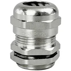 TRU COMPONENTS TC-10302832 Kabelverschraubung M20 Messing (vernickelt) Metall 1 St.