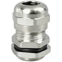 TRU COMPONENTS TC-10302876 Kabelverschraubung PG11 Messing (vernickelt) Metall 1 St.