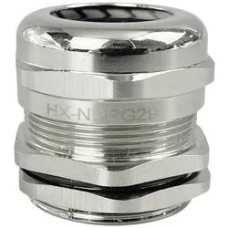 TRU COMPONENTS TC-10302892 Kabelverschraubung PG29 Messing (vernickelt) Metall 1 St.