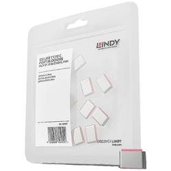 LINDY - Schnittstellenblockierung USB Typ-C 10 Stück(e), Pink, 360X260X20MM