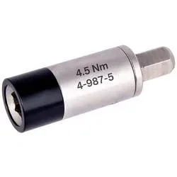 BERNSTEIN Tools for Electronics 4-987-5 Drehmomentadapter voreingestellt 1/4 (6.3 mm) 4.5 Nm (max)