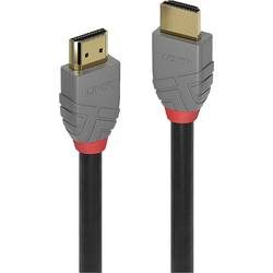 LINDY HDMI Anschlusskabel HDMI-A Stecker, HDMI-A Stecker 2.00 m Schwarz 36953 8K UHD HDMI-Kabel