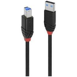LINDY USB-Kabel USB 3.2 Gen1 USB-A Stecker, USB-B Stecker 10.00 m Schwarz Aktiv mit Signalverstärkung 43227