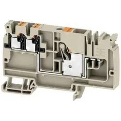 Weidmüller 2675510000 Verteiler-Reihenklemme Steckanschluss Beige 20 St.