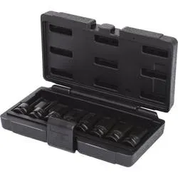 KS TOOLS 1/2 Kraft-Bit-Stecknuss-Satz Torx, 8-tlg, T30-T80, lang ( 911.0901 )