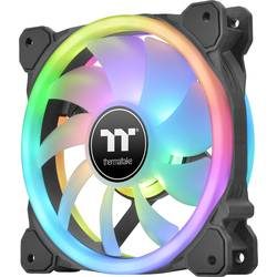 Thermaltake CL-F138-PL14SW-A PC-Gehäuse-Lüfter Schwarz (B x H x T) 184 x 149 x 182 mm inkl. LED-Beleuchtung, inkl.