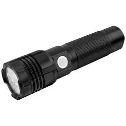ANSMANN - Taschenlampe Pro 3000R, One Size, Schwarz