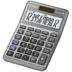 Casio Tischrechner MS-120FM 12-stelliges Display Grau