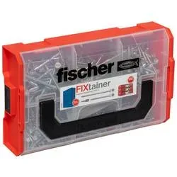 Fischer 562928 FixTainer PowerFast II TX Spanplattenschrauben-Sortiment Stahl galvanisch verzinkt 1 Set