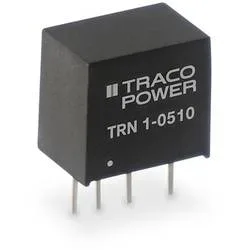 TracoPower TRN 1-1212 DC/DC-Wandler, Print 12 V/DC +12 V/DC 90 mA 1 W Anzahl Ausgänge: 1 x Inhalt 1 St.