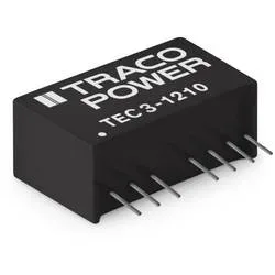 TracoPower TEC 3-1212 DC/DC-Wandler, Print 12 V/DC 250 mA 3 W Anzahl Ausgänge: 1 x Inhalt 1 St.