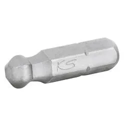 KS Tools 911.3724 Sechskant-Bit Werkzeugstahl vernickelt C 6.3 1 St.