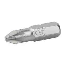 KS Tools 911.5123 9115123 Kreuzschlitz-Bit PZ 3 vernickelt C 8 1 St.