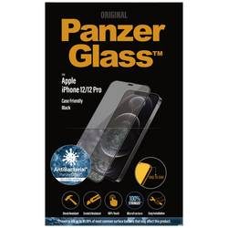 PanzerGlass - Folie iPhone 12 Pro Antibakteriell, Schwarz