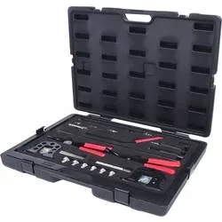 KS Tools 150.1100 Ventil Montage und Demontage Werkzeug-Satz, 44-tlg