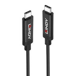 LINDY - USB Kabel 3 m USB 3.2 Gen 2 (3.1 Gen 2) USB C, Schwarz, One Size