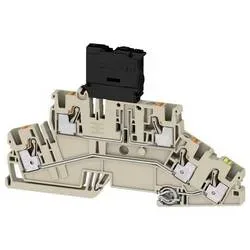 Weidmüller 2831510000 Sicherungsklemme Push-In-Klemme, Steckanschluss Dunkelbeige 50 St.