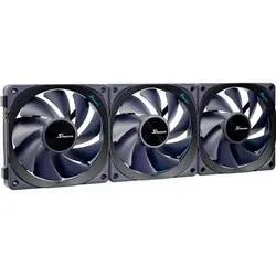 Seasonic - MagFlow 3-Fan Kit Computergehäuse Ventilator 12 cm Schwarz 3 Stück(e)