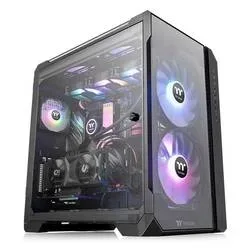 Thermaltake - View 51 TG ARGB Midi Tower Schwarz
