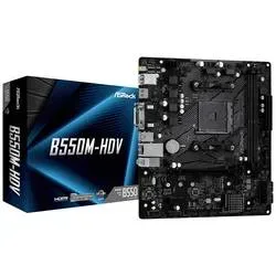 ASRock B550M-HDV Mainboard Sockel (PC) AMD® AM4 Formfaktor (Details) Micro-ATX Mainboard-Chipsatz AMD® B550