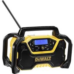 DeWALT - Baustellenradio Akku- & Netzbetrieb DAB+, Gelb Bunt