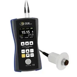 PCE Instruments Materialdickenmessgerät PCE-TG 300-HT5 |1?600mm |Sensor 5 MHz ? 12 mm |Puls-Echo |Echo-Echo |Bluetooth