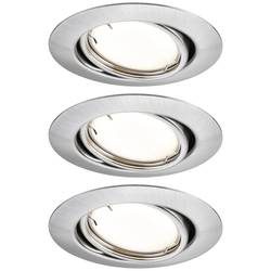 Paulmann 92464 LED-Einbauleuchte 3er Set LED 14.7 W Eisen (gebürstet)