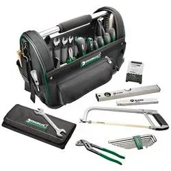 Stahlwille 13219/58 91530901 Universal, Handwerker, Heimwerker Werkzeugtasche bestückt 58teilig (L x B x H) 520 x 280 x