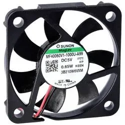Sunon MF40060V2-1000U-A99 Axiallüfter 5 V/DC 9.34 m³/h (L x B x H) 6 x 40 x 40 mm