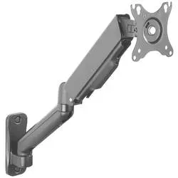 Digitus Monitor-Wandhalterung DA-90425 1 Display(s) 38,1 cm (15) - 81,3 cm (32) Schwarz Ausziehbar, Drehbar,