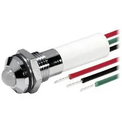 CML Innovative Technologies 19TR0A12/6 LED-Signalleuchte Rot, Grün, Gelb 12 V/DC 10 mcd, 20 mcd, 30 mcd