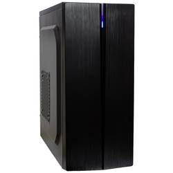 Inter-Tech B-48 Midi-Tower PC-Gehäuse Schwarz mit Lüftungsschlitzen