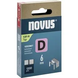 Novus Tools 042-0788 Flachdrahtklammern Typ 53F 1200 St. Abmessungen (L x B) 6 mm x 11.3 mm