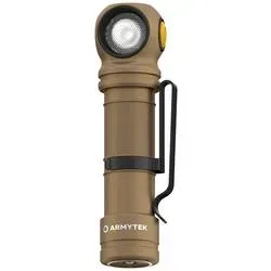 ArmyTek Wizard C2 Pro Max Sand White LED Taschenlampe mit Gürtelclip, mit Holster akkubetrieben 4000 lm 149 g