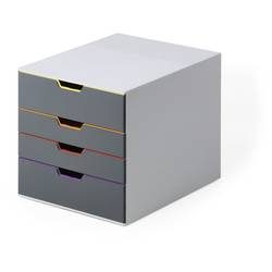 DURABLE Schubladenbox VARICOLOR 760427 4 Schubladen, color