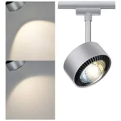 Paulmann Aldan LED-Schienenstrahler URail LED fest eingebaut 8 W LED Chrom (matt)