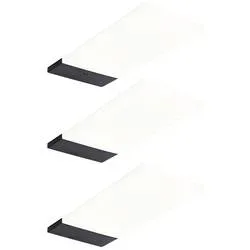 Paulmann Bredo LED-Aufbauleuchte LED LED fest eingebaut 2.5 W Warmweiß Schwarz